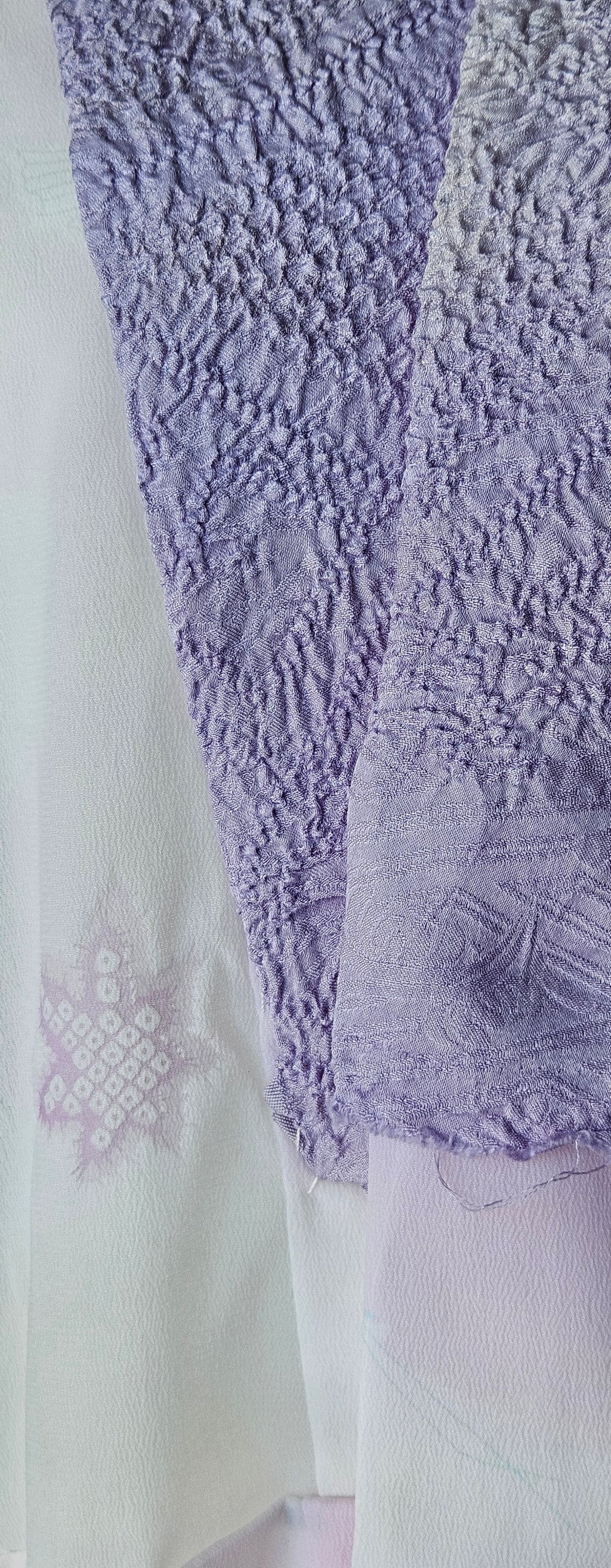 Purple Maple leaf under Kimono