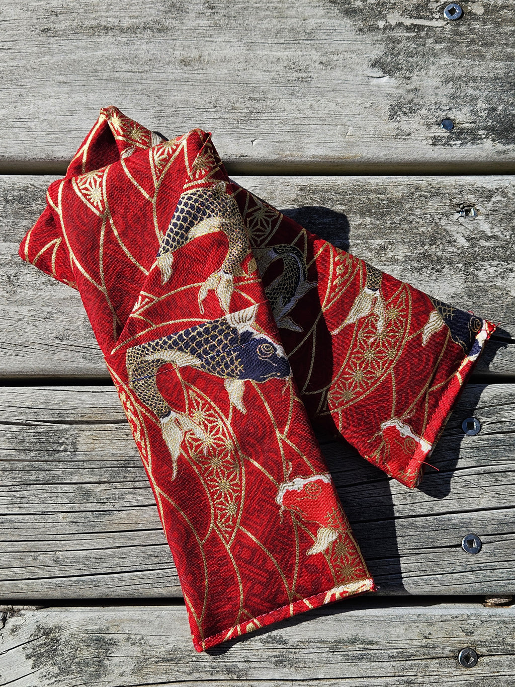 Red Koi Glasses case