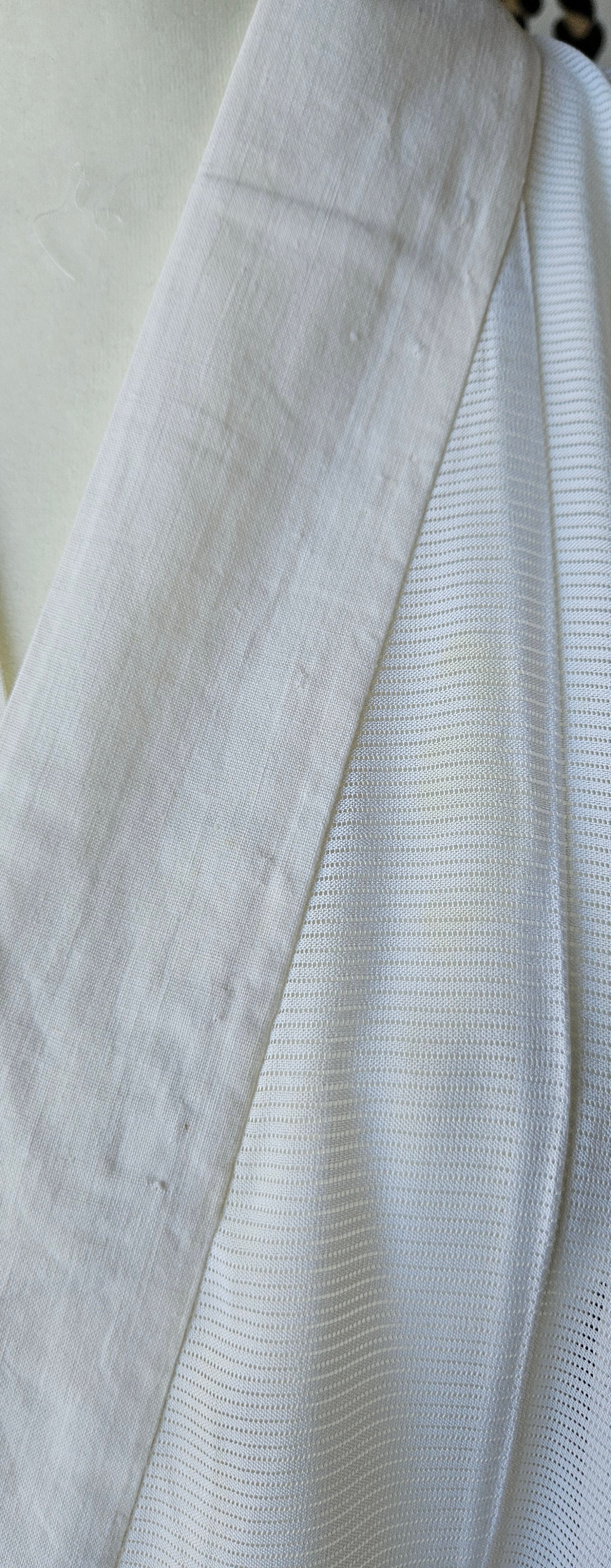 White striped under kimono