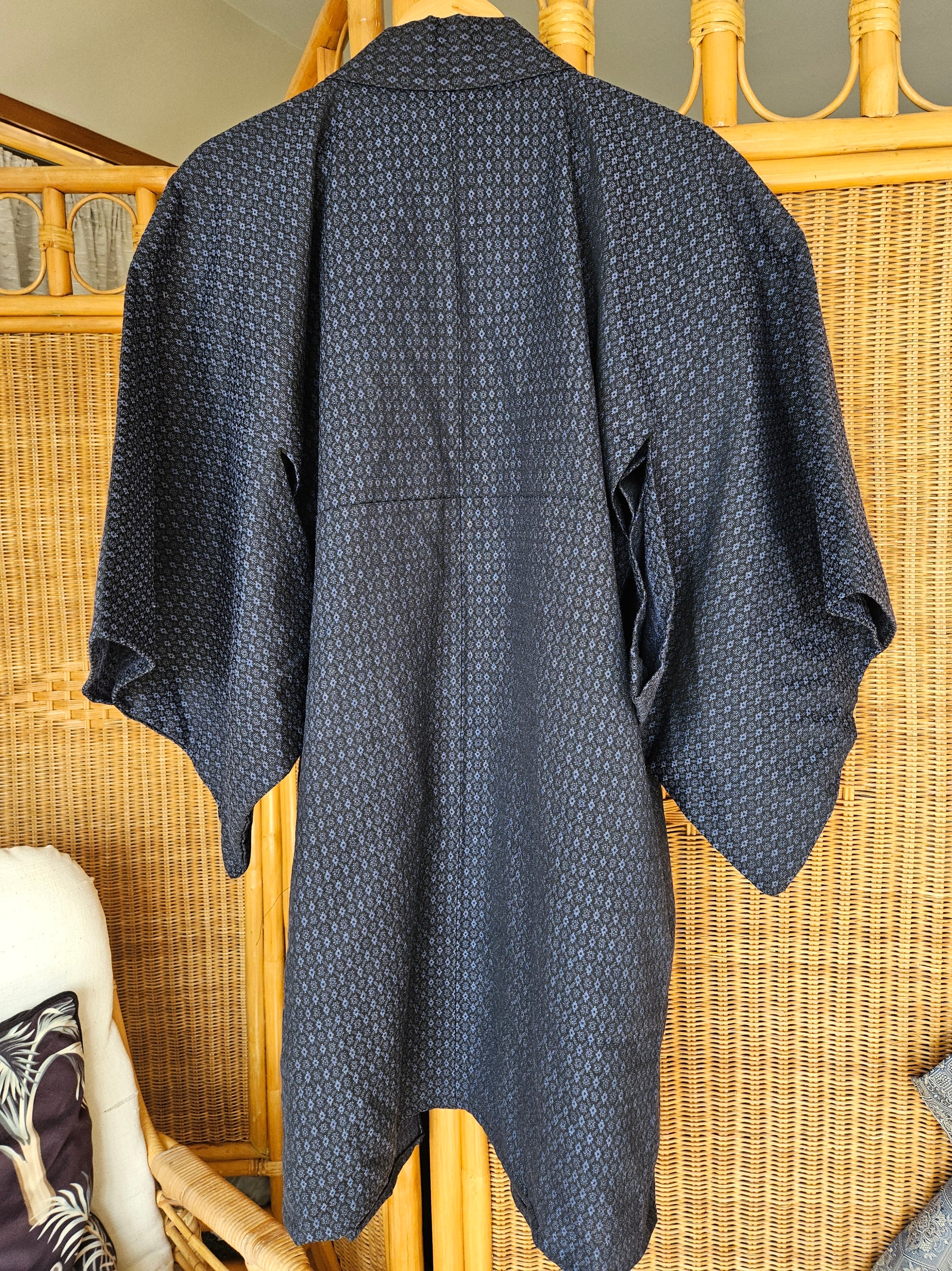 Navy Woolen Haori - Updated fit